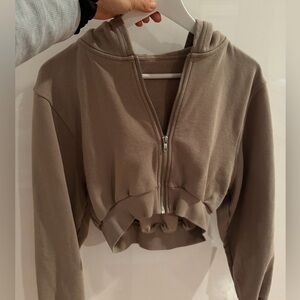 ALO Sweet Escape Zip Up Hoodie